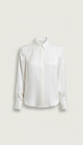 blusa de seda natural